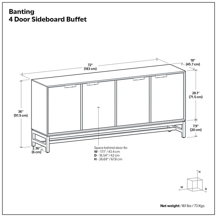 Banting - Door Sideboard Buffet