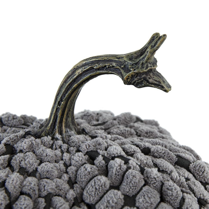 Chenille Weighted Pumpkin Ornament Decor For Holiday Harvest Festival Fall Festival & Thanksgiving