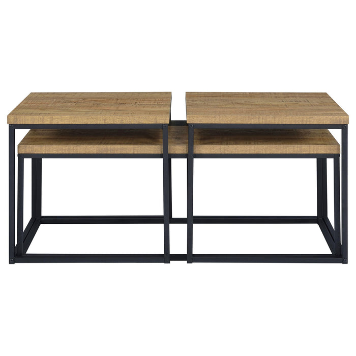 Rosey - 3 Piece Coffee Table Set - Mango Color