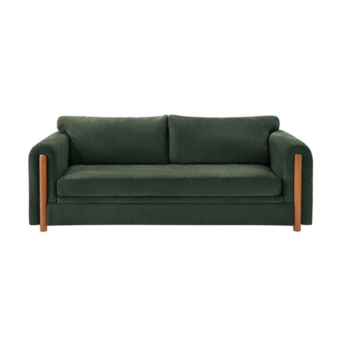 Modern 3 Seater Upholstered Couch Sofa For Living Room
