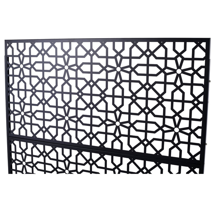 Outdoor & Indoor Metal Freestanding Decorative Privacy Screen