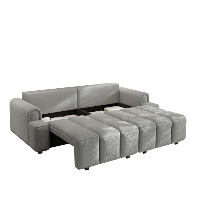 4 Seater Modern Couch With Seats Storage