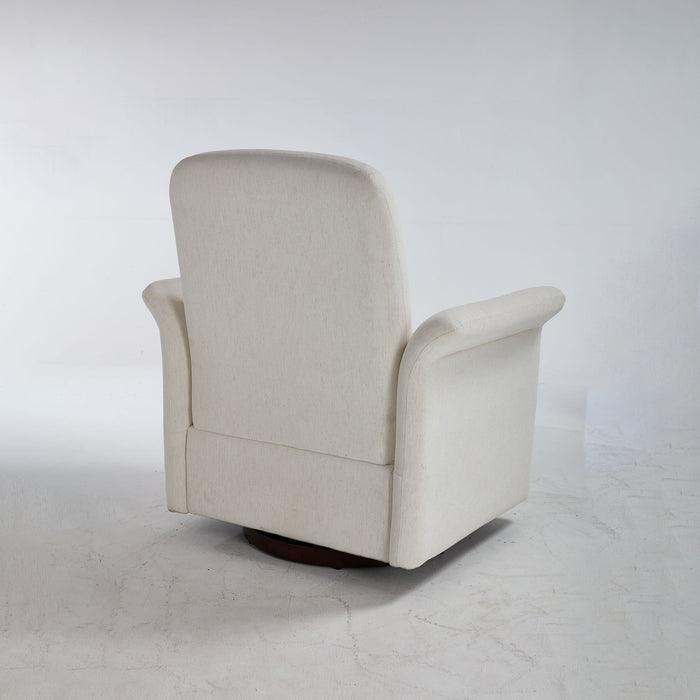 Modern Swivel Barrel Accent Chair With Base