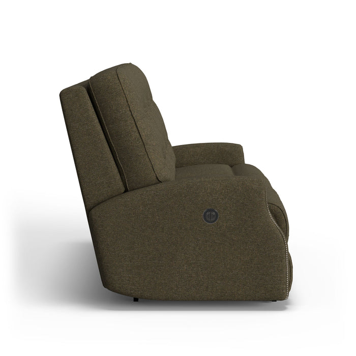Devon - Reclining Sofa, Nailhead Trim