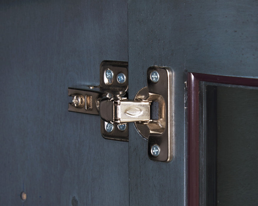 Fireplace TV Stand For TVs Up To 80" - Blue