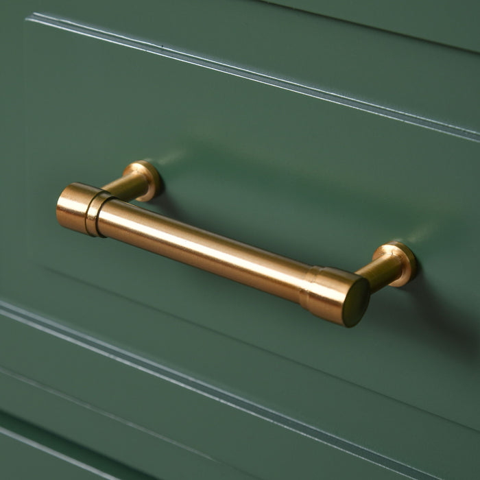 Retro Bathroom Vanity With Sink Combo, Free Standing Single Set With 3 Drawers