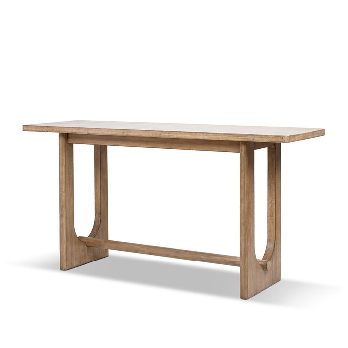 Turnkey - Trestle Console Table - Antique Brown