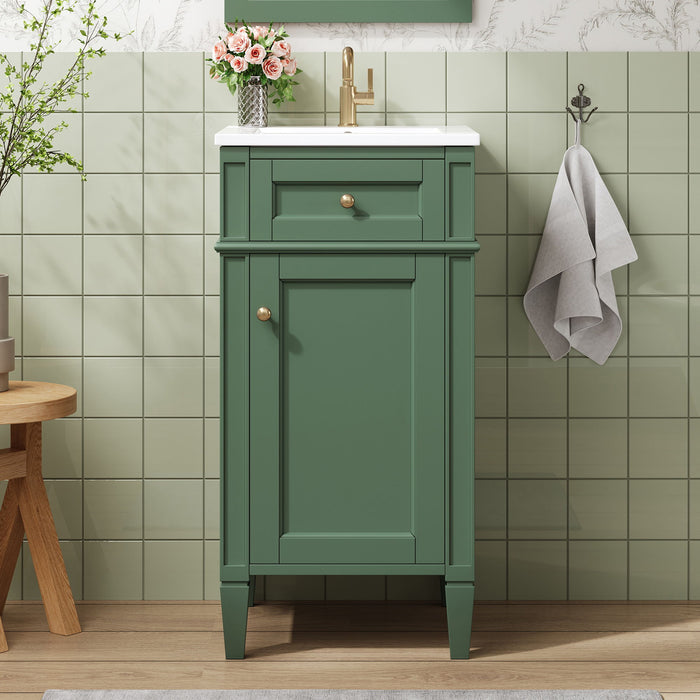 French Style Bathroom Vanity With Sink