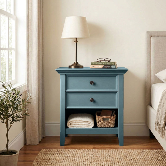 Amherst - Bedside Table, Handcrafted