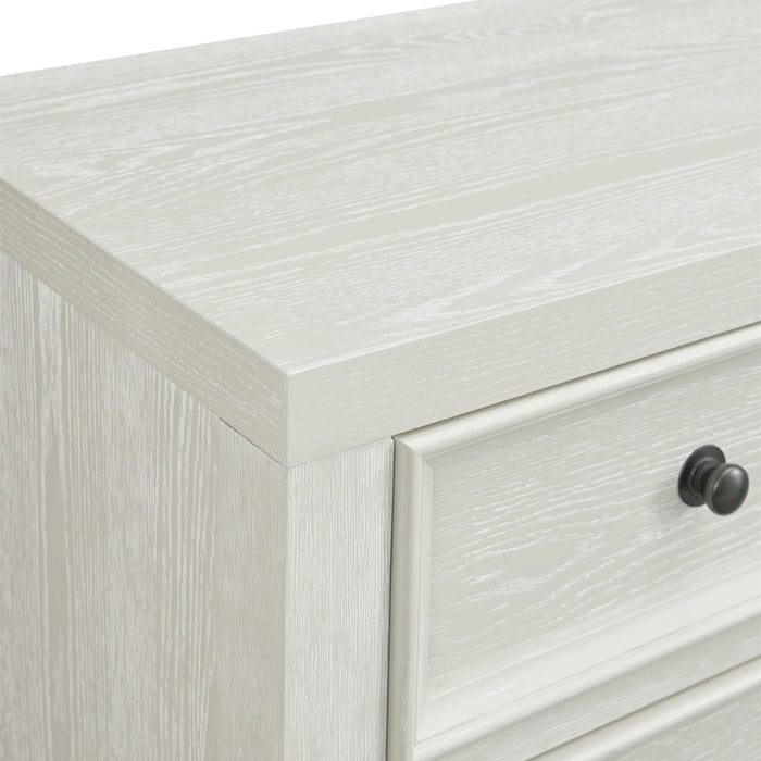Woodinville - 8-Drawer Dresser With Dovetail Joinery, Felt And Cedar-Lined Drawers - Gypsum Whitewash