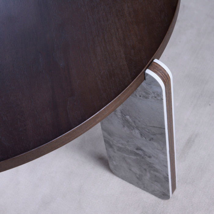 Coffee Table Set With Center Table & Side Table