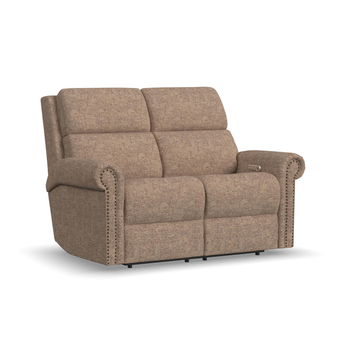 Bernard - Loveseat With Nailhead Trim
