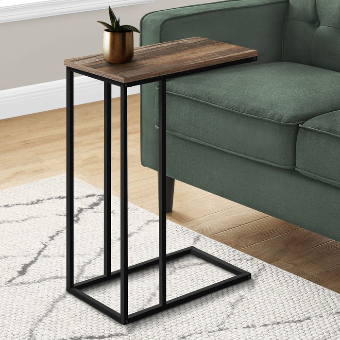 Accent Table, C - Shaped, Space-Saving Functionality
