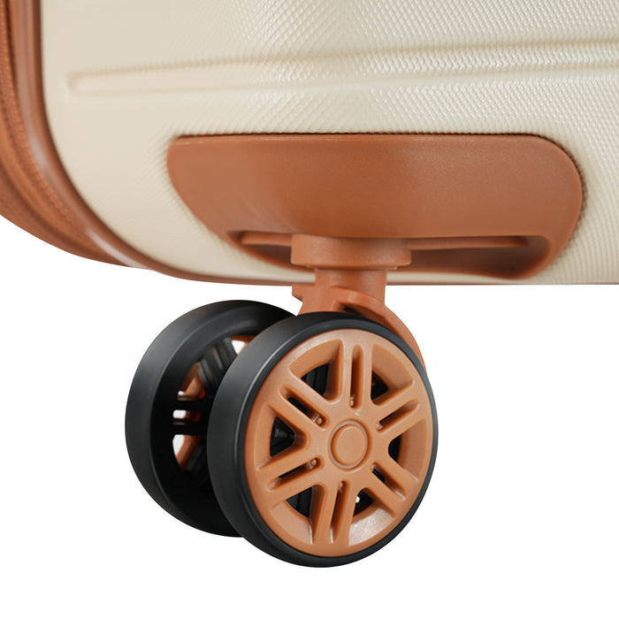 4 Piece Luggage Suitcase Set, Hard Shell Lightweight Expandable Travel Luggage With 4 Packing Cubes