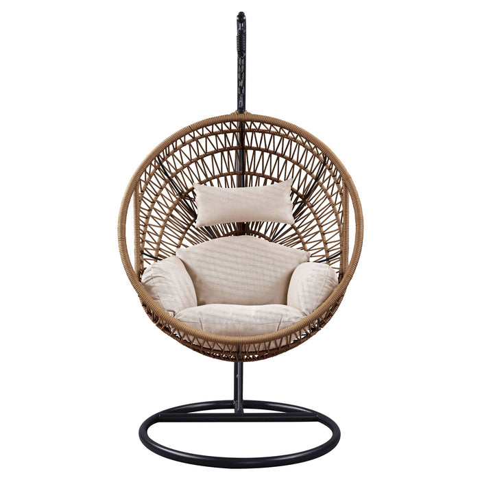 Vasant - Hanging Chair (Seat Cushion Included) - Beige