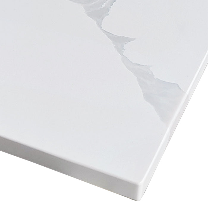 Bathroom Vanity Top With Undermount Sink, 3 Pre Drilled Holes