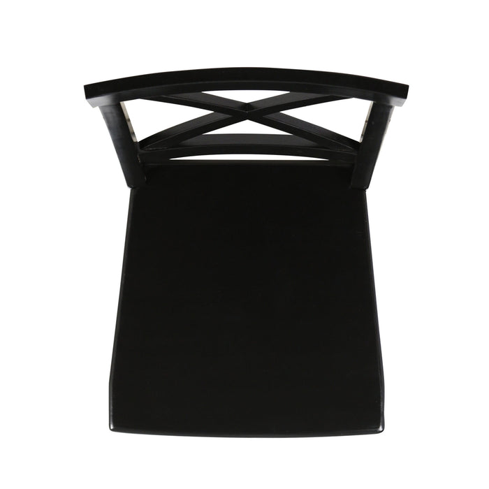 Plethora - Dining Chair With X Shaped Back (Set of 2)