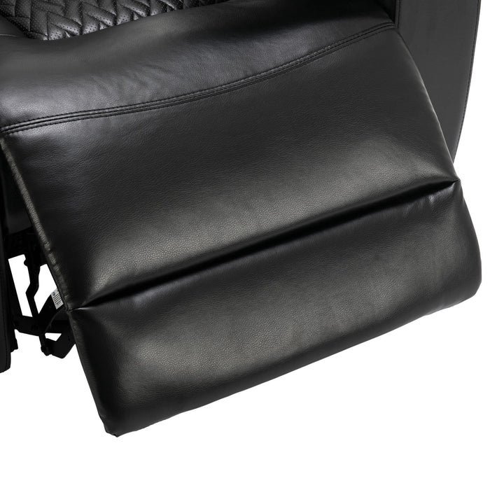 270 Degree Swivel Power Recliner With Tray Table, Phone Holder, Cup Holder, USB Port