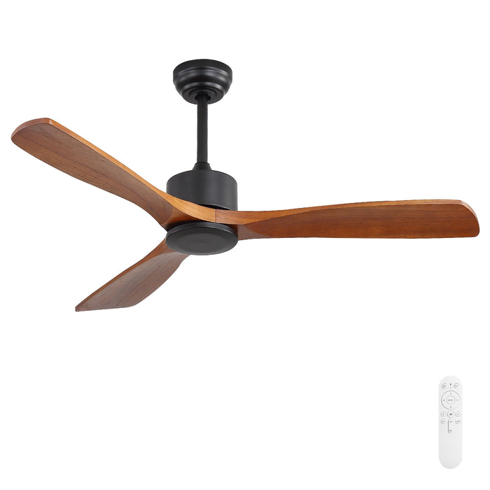 52" All Ceiling Fan With DC Reversible Motor, 3 Blades