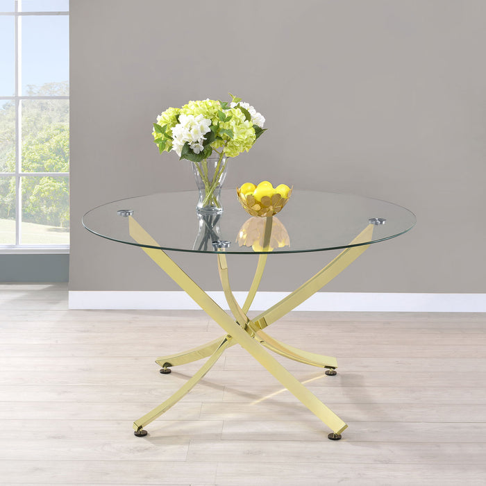 Orlette - Dining Table - Clear
