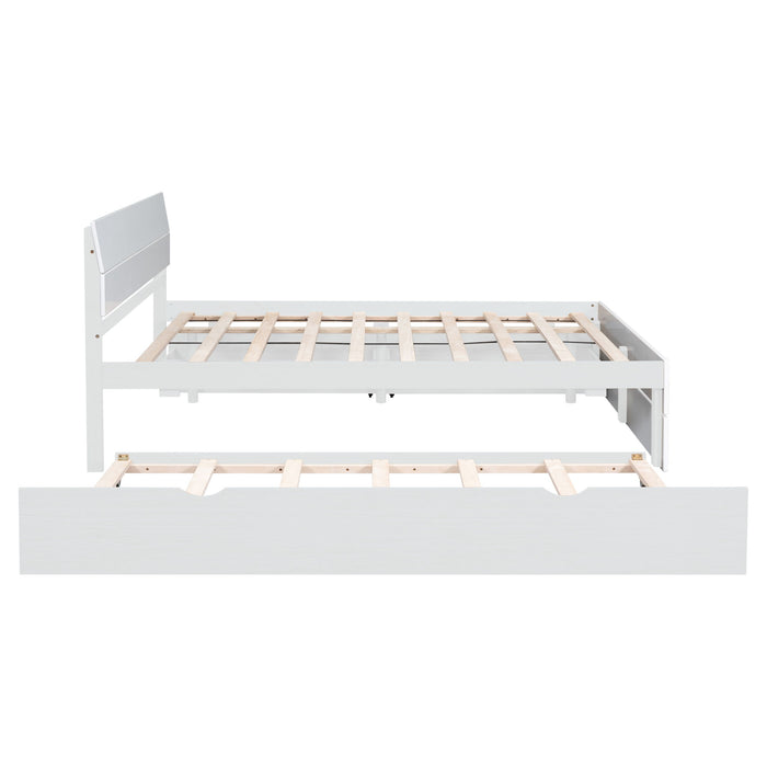 Modern Bed Frame With Headboard And Footboard