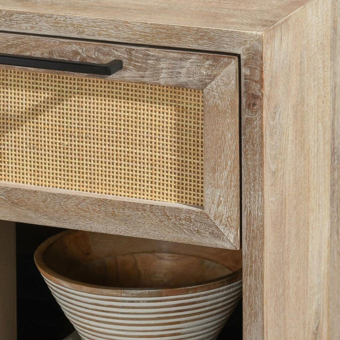 Jensen - 1 Drawer Nightstand - Meadow Taupe