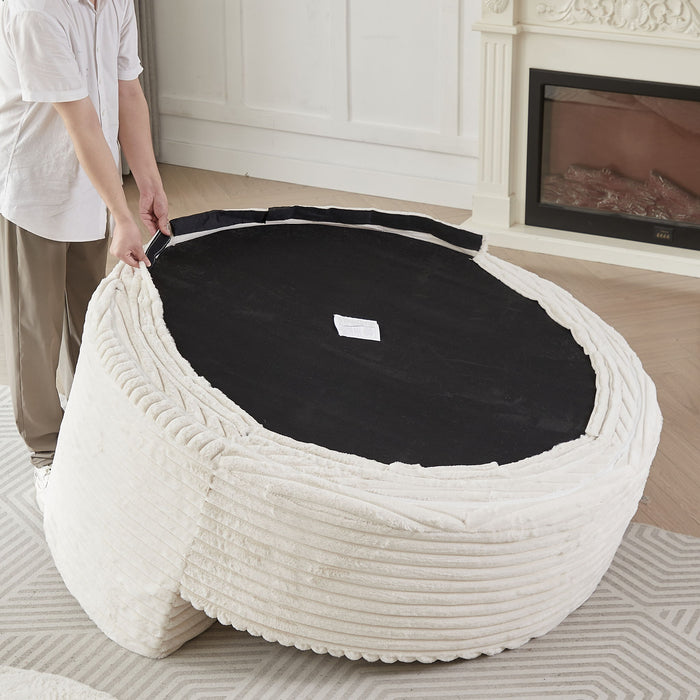 Swivel Chair With 360° Rotation For Living Room