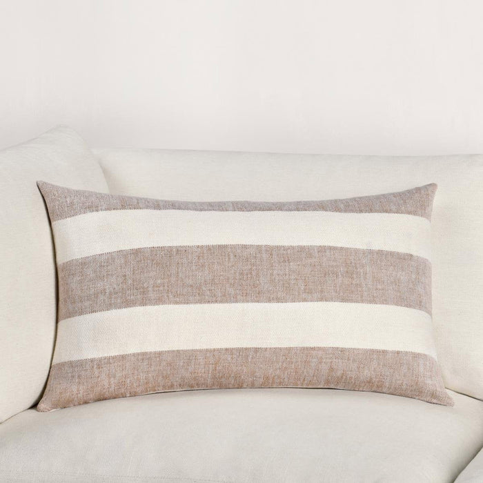 Gardner - BW Pillow - Hazel/Ivory
