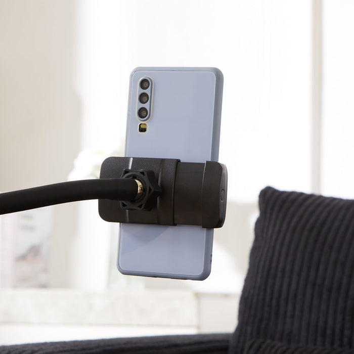 Convertible Chaise Lounge Sofa Chair With USB Ports, Cup Holders, Phone Holder And Storage