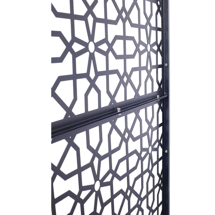 Outdoor & Indoor Metal Freestanding Decorative Privacy Screen