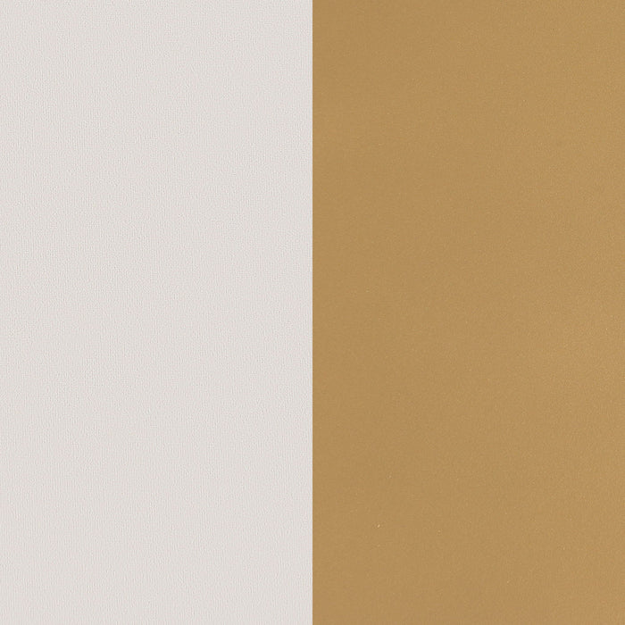 Square Counter Height Stools (Set of 2) - Beige / Gold