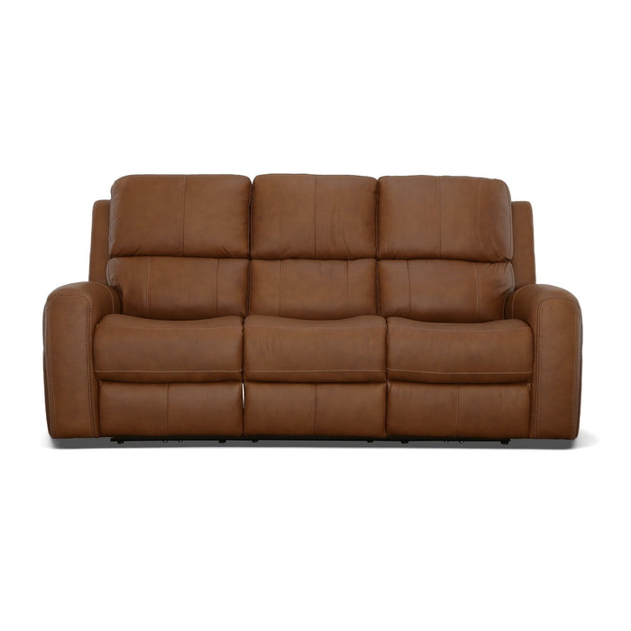 Linden - Power Reclining Sofa With Power Headrests & Lumbar