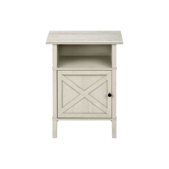 Transitional Accent Table With Storage
