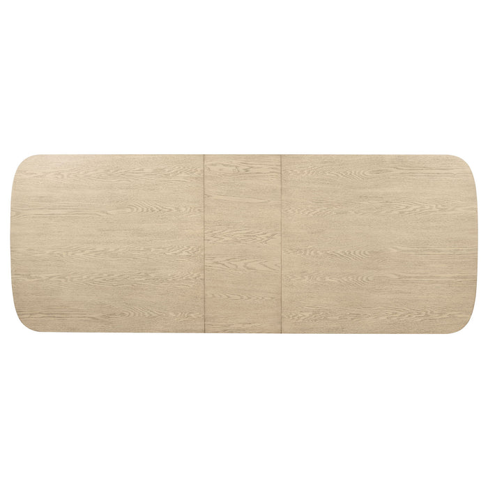 Kimpton - Rectangular Dining Table With Extension Leaf - Beige