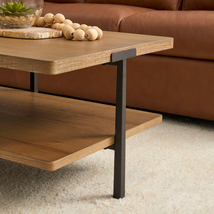 Millwork - Rectangular Coffee Table - Light Brown