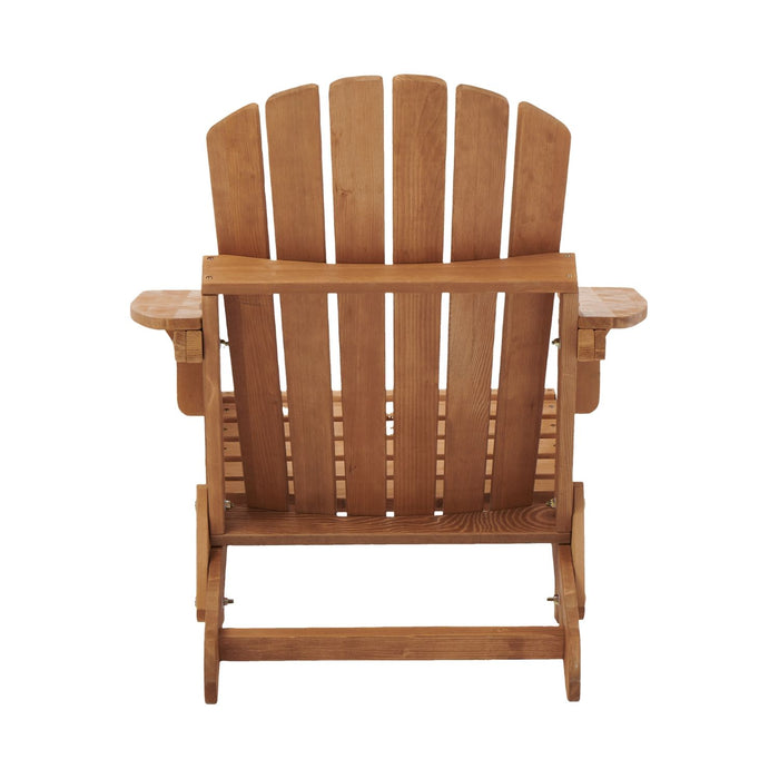 Oversize Outdoor Folding Adirondack Chair, Patio Chair For Garden