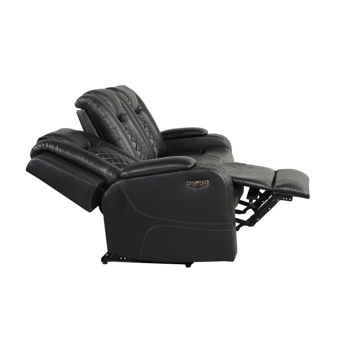 Benz - Power Recliner Set With LED Lighting And USB Charging