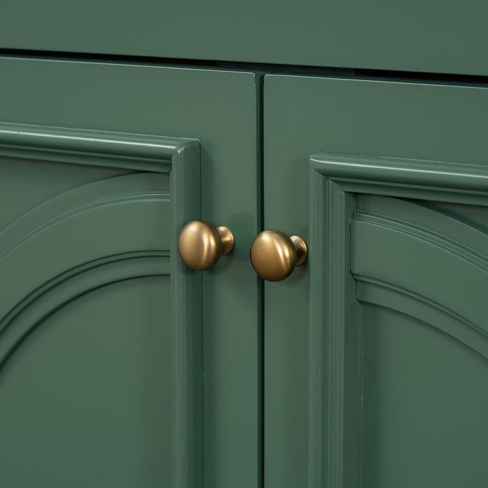 Bathroom Vanity With Sink With 2 Doors And Adjustable Shelf