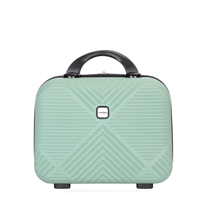 4 Piece Lightweight Suitcase, Makeup Box, Aircraft Wheels