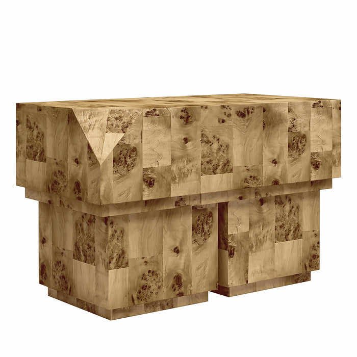 Moxie - 3 Piece Coffee And End Table Set - Brown