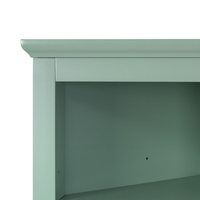 Tall Storage Cabinet With 3 Drawers And Adjustable Shelves For Bathroom