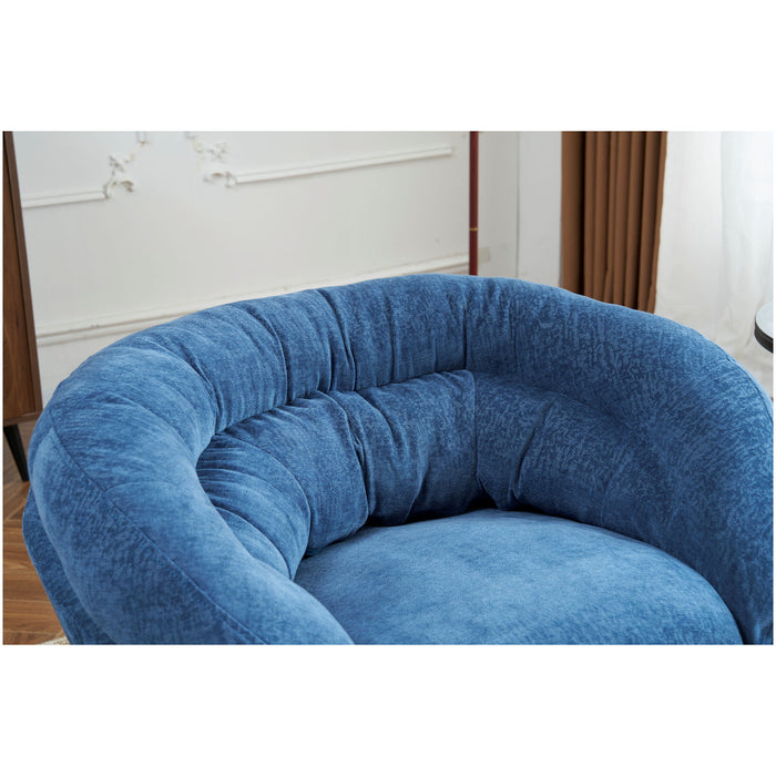 Modern Chenille Office Chair With 360 Degree Swivel