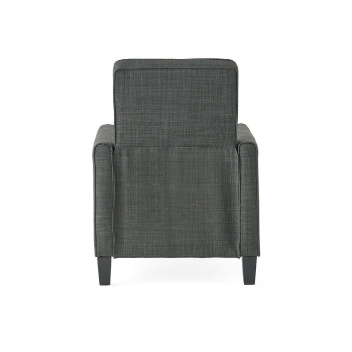 Upholstered Push Back Recliner Chair For Living Room