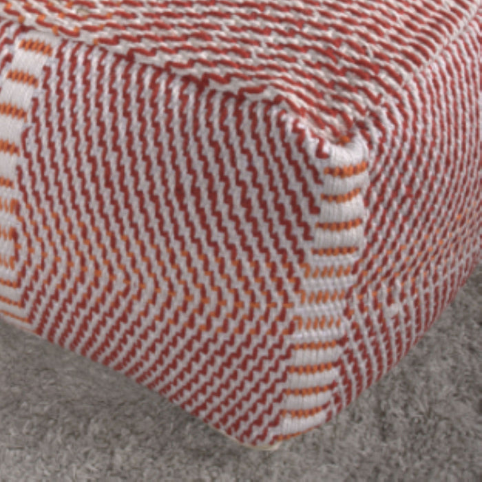 Morro Bay - Handcrafted Water Resistant Pouf - Multi Color