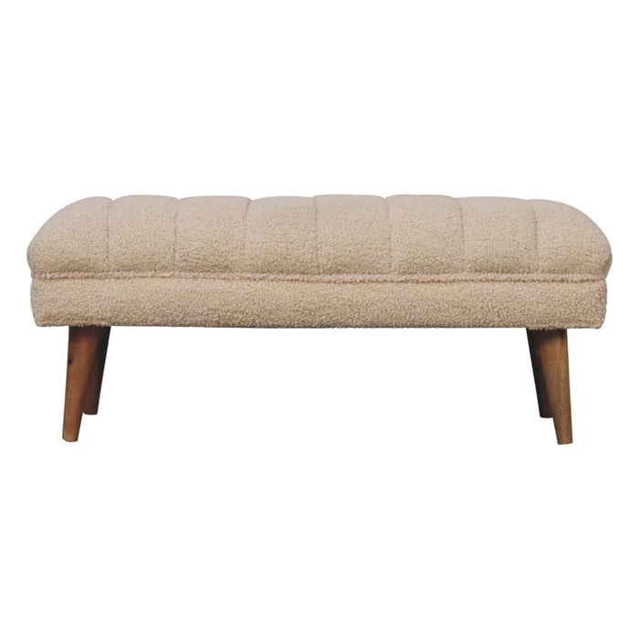 Puffer Bench - Beige