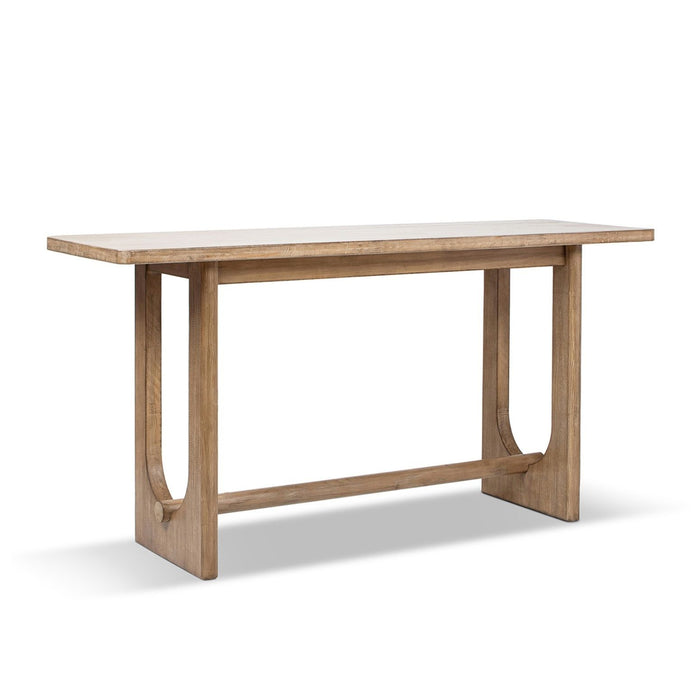 Turnkey - Trestle Console Table - Antique Brown