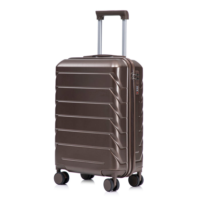 Hard Shell Travel Luggage With Scratch Resistant Surface