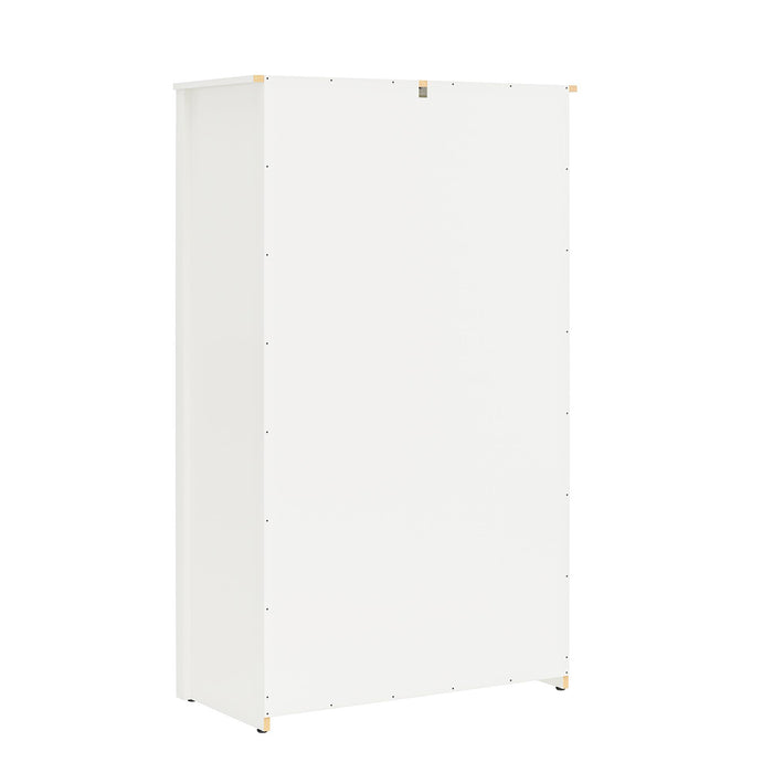 Lulu - Curio Cabinet - White Oak