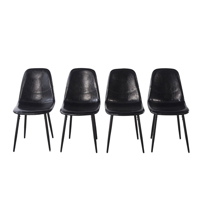 Dining Chairs (Set of 4) - Black