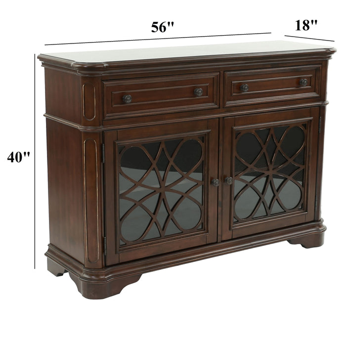 Server Drawers Storage Cabinet For Dining Room